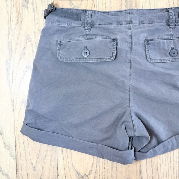 Sanctuary Women’s Charcoal Relaxed Zip Fly Shorts with Pockets Size 26 - Picture 9 of 11